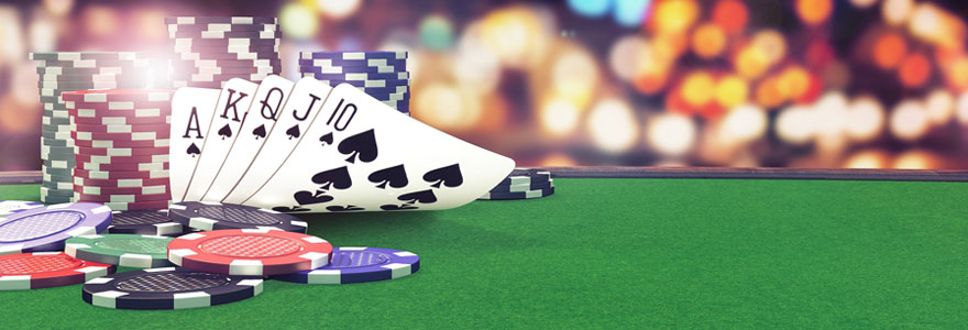 Le jeu de poker en ligne